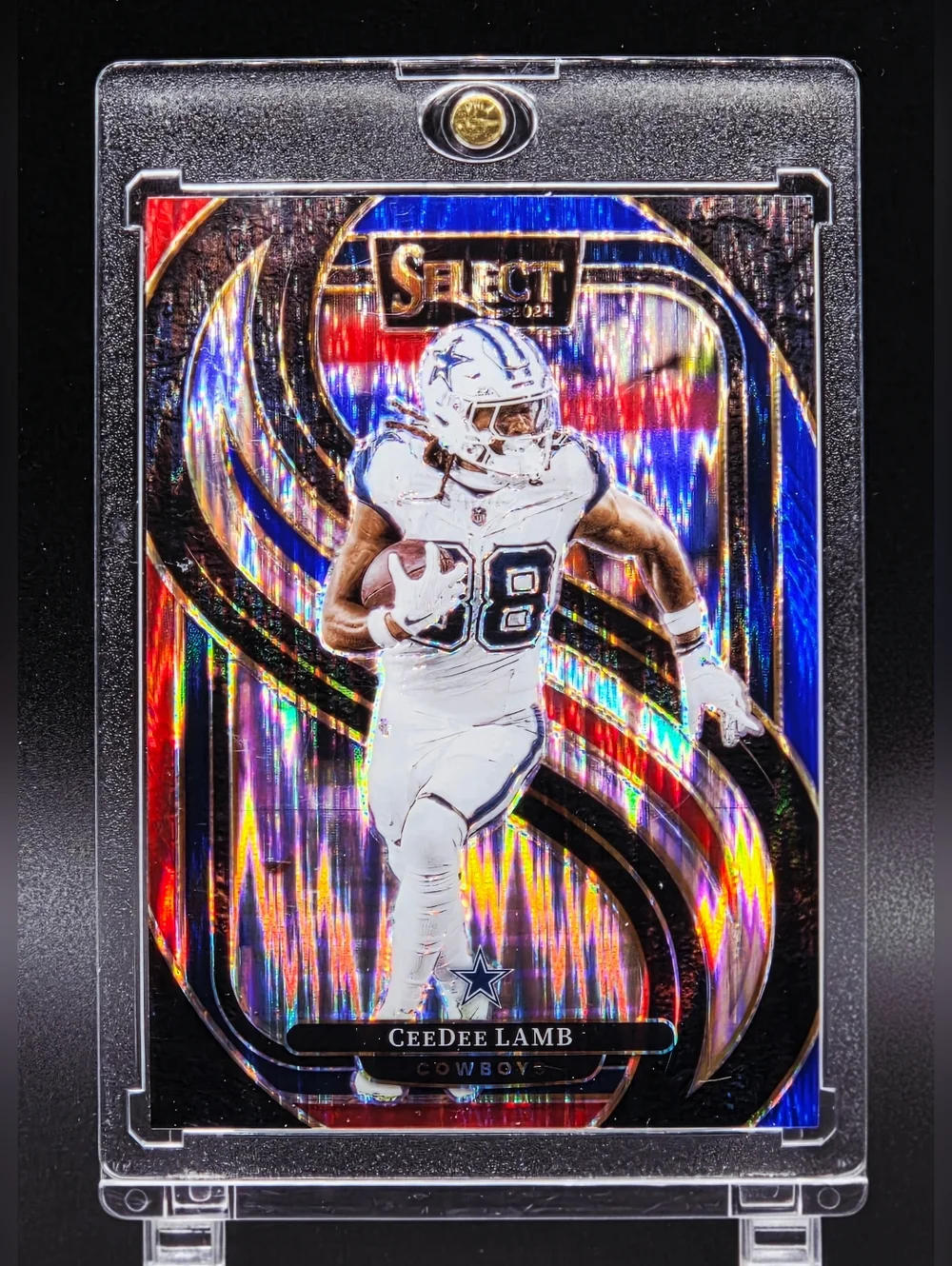2024 Panini Select – CeeDee Lamb PRIZM – Premier Level – Dallas Cowboys - Picture 1 of 2
